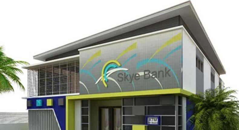 A Skye Bank branch