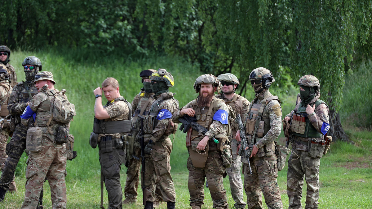 Legion "Wolność Rosji" z misją w obwodzie biełgorodzkim