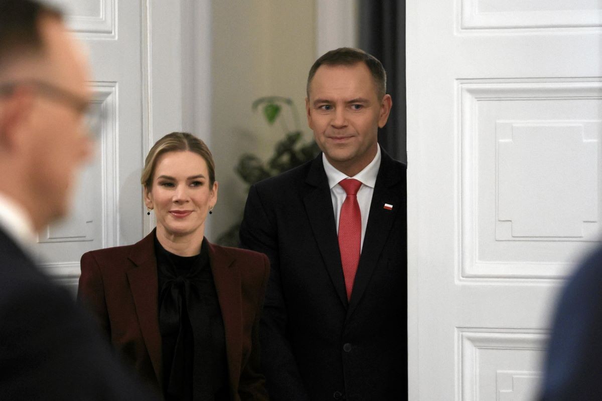 Prezydent RP Karol Nawrocki oraz pierwsza dama Marta Nawrocka