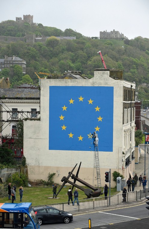 Mural Banksy'ego