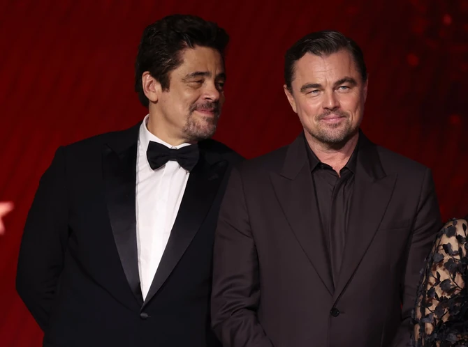 Benisio del Toro Leonardo Dikaprio