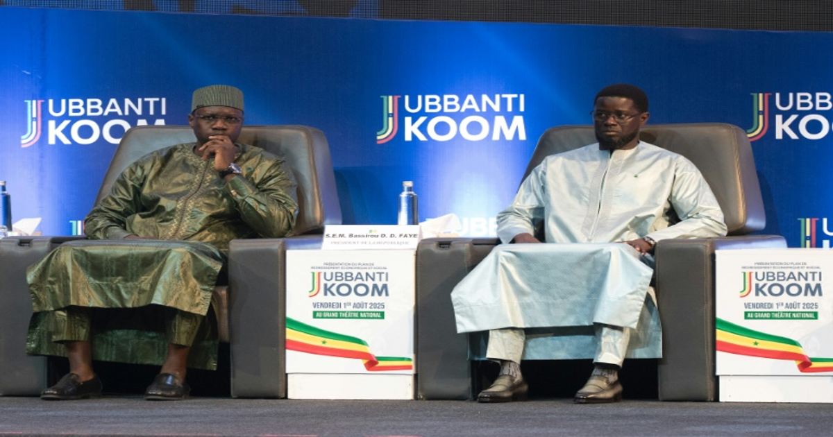 Sénégal : les tensions du duo Faye-Sonko menacent la stabilité politique