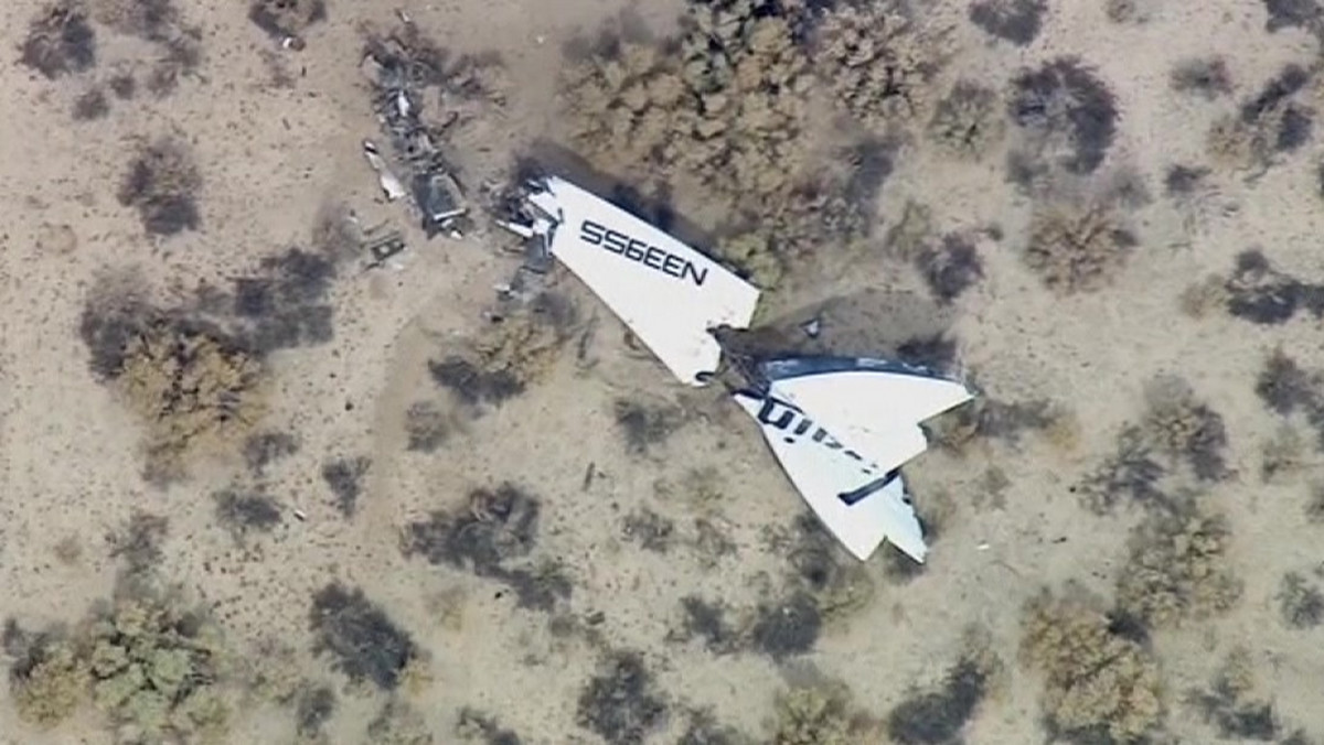 Drugi pilot zginął w piątkowej katastrofie pasażerskiego statku kosmicznego SpaceShipTwo, nad którym pracuje firma Virgin Galactic. Pierwszy pilot zdołał się katapultować. Do katastrofy doszło na pustyni Mojave w Kalifornii podczas testowego lotu tego statku.