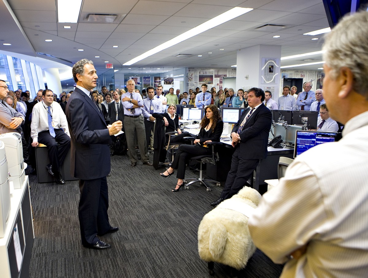 Newsroom agencji Bloomberg