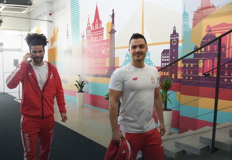 Marko Stevović i Marko Vukićević ulaze u redakciju 