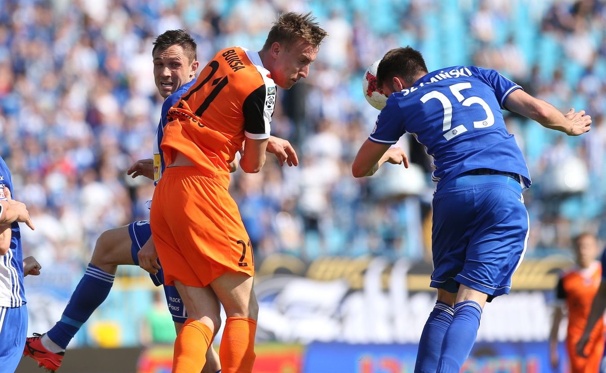 Lotto Ekstraklasa: Wisła Płock przegrała na własnym boisku z Zagłębiem Lubin 1:2