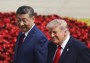 Si Đinping i Donald Tramp u Pekingu 14. maja