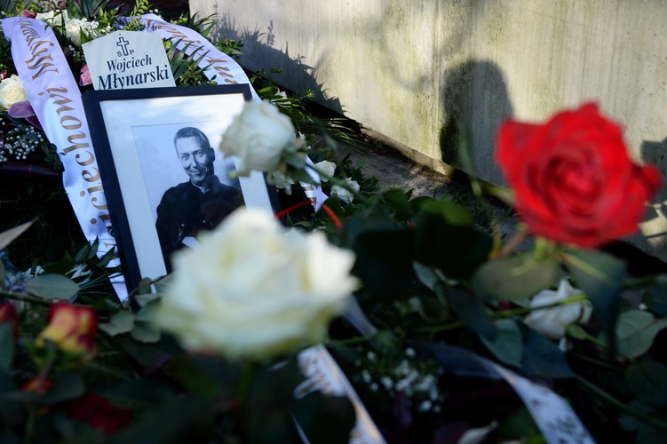 POGRZEB WOJCIECHA MŁYNARSKIEGO