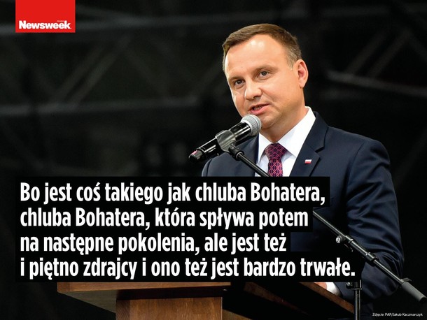 andrzej duda, cytaty, pogrzeb inki