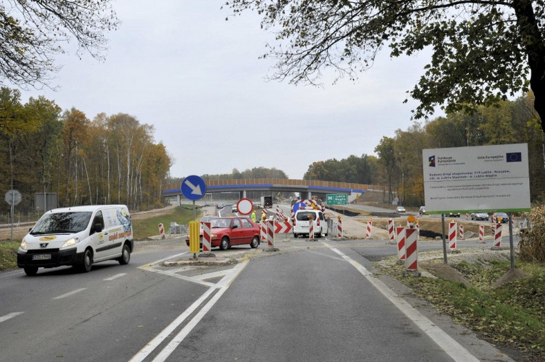 Budowa drogi ze wsparciem unijnym