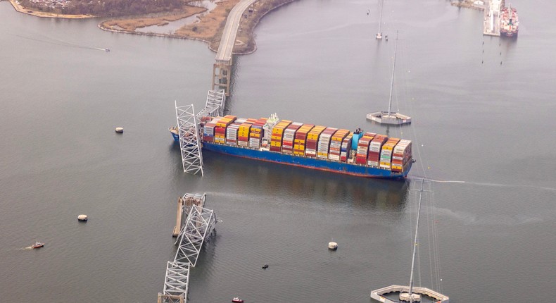 Carnival Cruise Line is temporarily relocating the Carnival Legend's homeport from Baltimore to Norfolk, Virginia following the collapse of Baltimore's Francis Scott Key Bridge. Tasos Katopodis/Getty Images