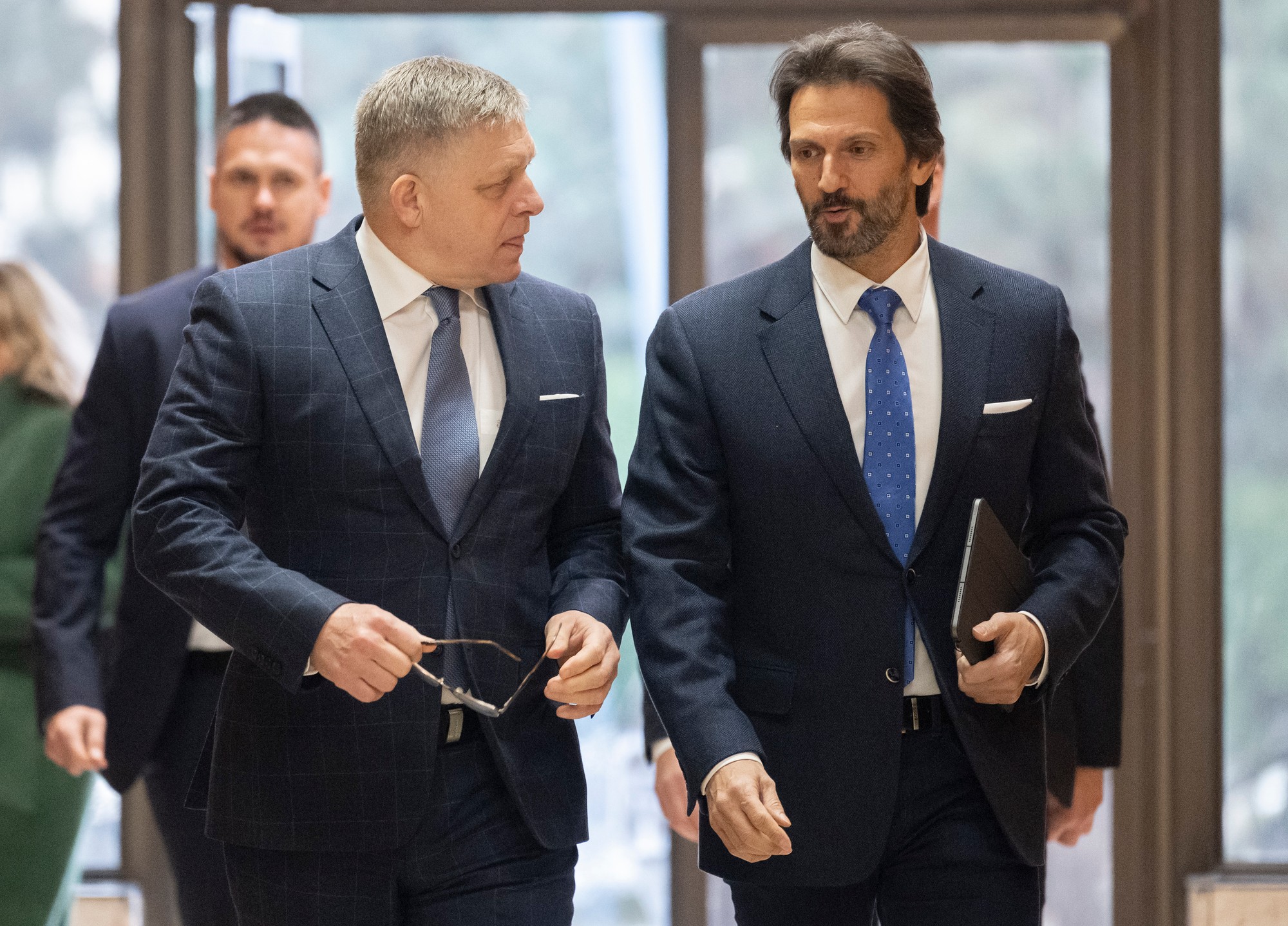 Robert Fico a Robert Kaliňák.