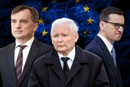 Zbigniew Ziobro, Jarosław Kaczyński i Mateusz Morawiecki