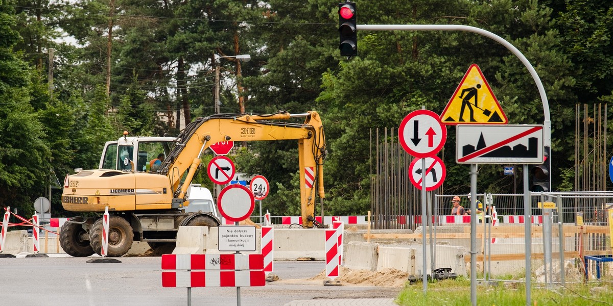 Rozpoczęła się przebudowa DK-1 w Dąbrowie Górniczej. 