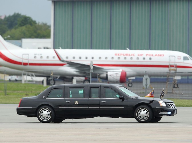 Barack Obama we wnętrzu 'bestii'