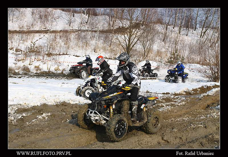 III Zimowa Integracja 4x4 Kryspinów 2009 - motocykle i quady (fotogaleria 1.)