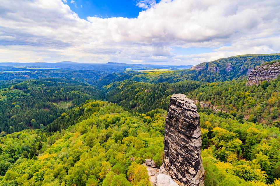 Czechy - atrakcje przyrodnicze: Skalne Miasta Czech, góry - Podróże