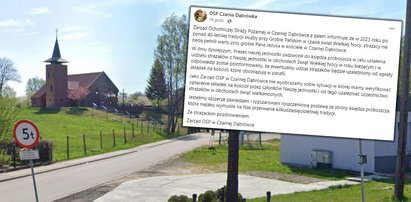 Wielki skandal w Czarnej Dąbrówce. Strażacy pokłócili się z proboszczem. Poszło o pieniądze