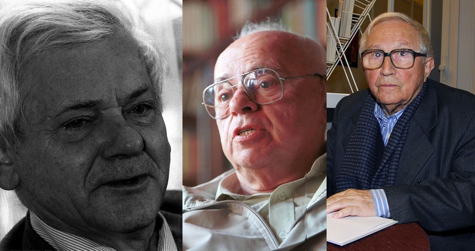 Zbigniew Herbert, Stanisław Lem i Tadeusz Różewicz