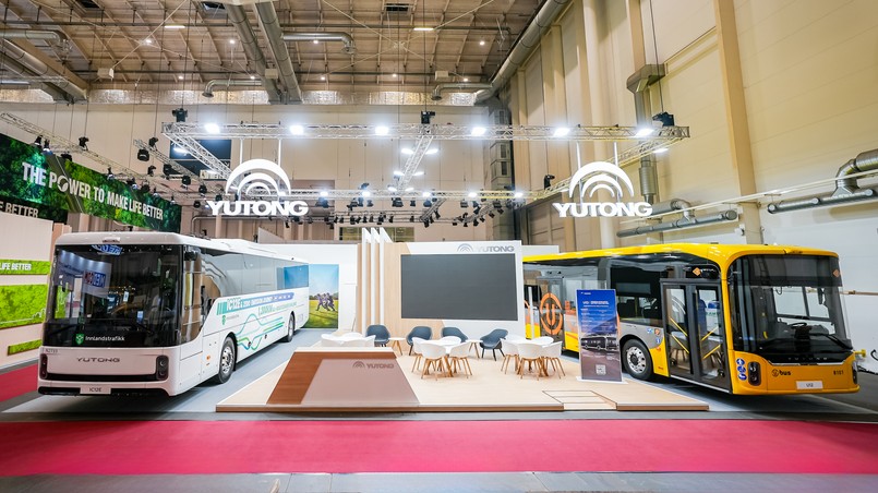 Autobusy Yutong na UITP 2025