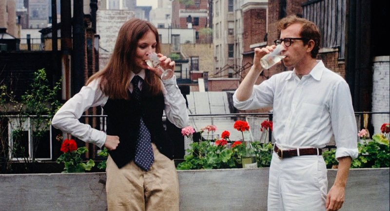 Diane Keaton i Woody Allen w filmie "Annie Hall"