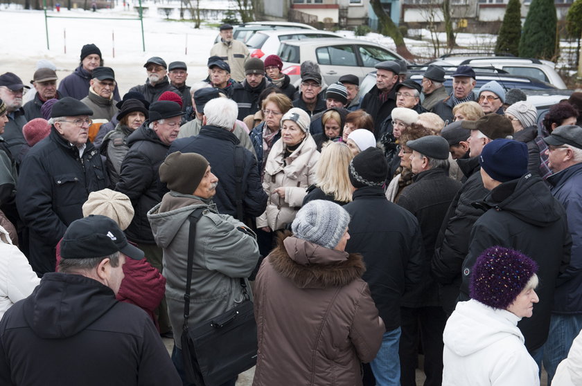 Protest mieszkańców w Tychach