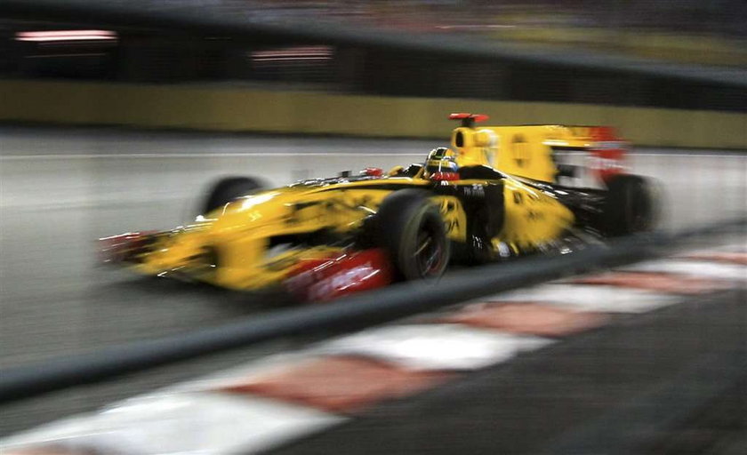 Kubica - eliminacje GP Singapuru