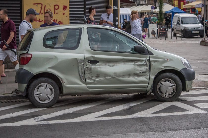 Wypadek na Ząbkowskiej