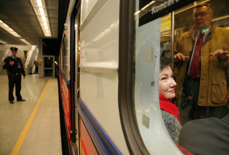 WARSZAWA METRO NOWA STACJA SŁODOWIEC