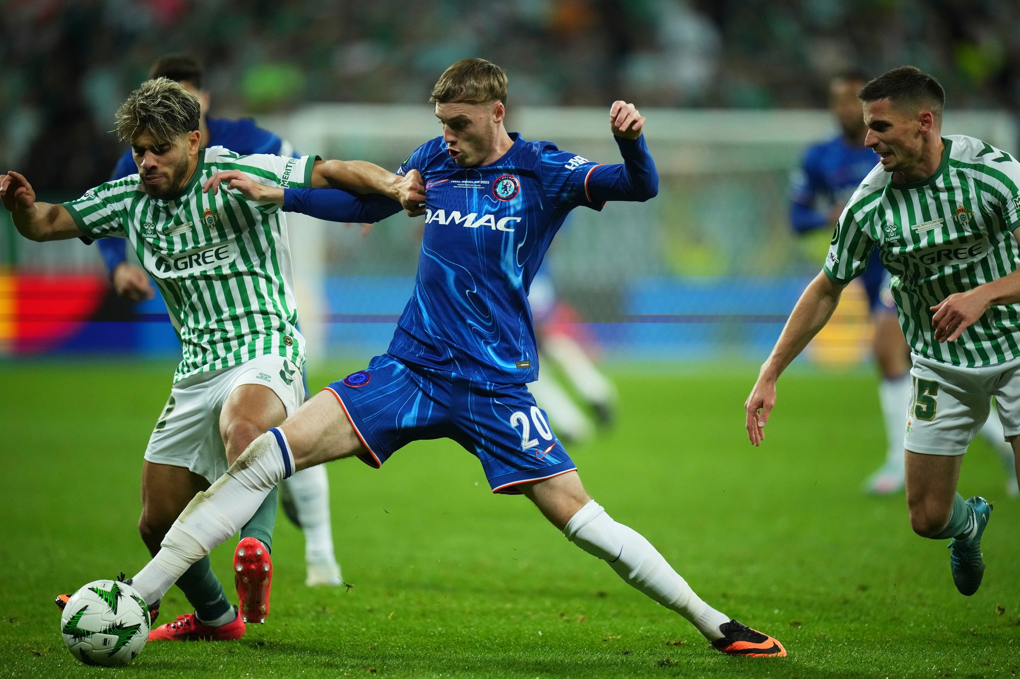Finále Európskej konferenčnej ligy 2025: Real Betis - FC Chelsea.