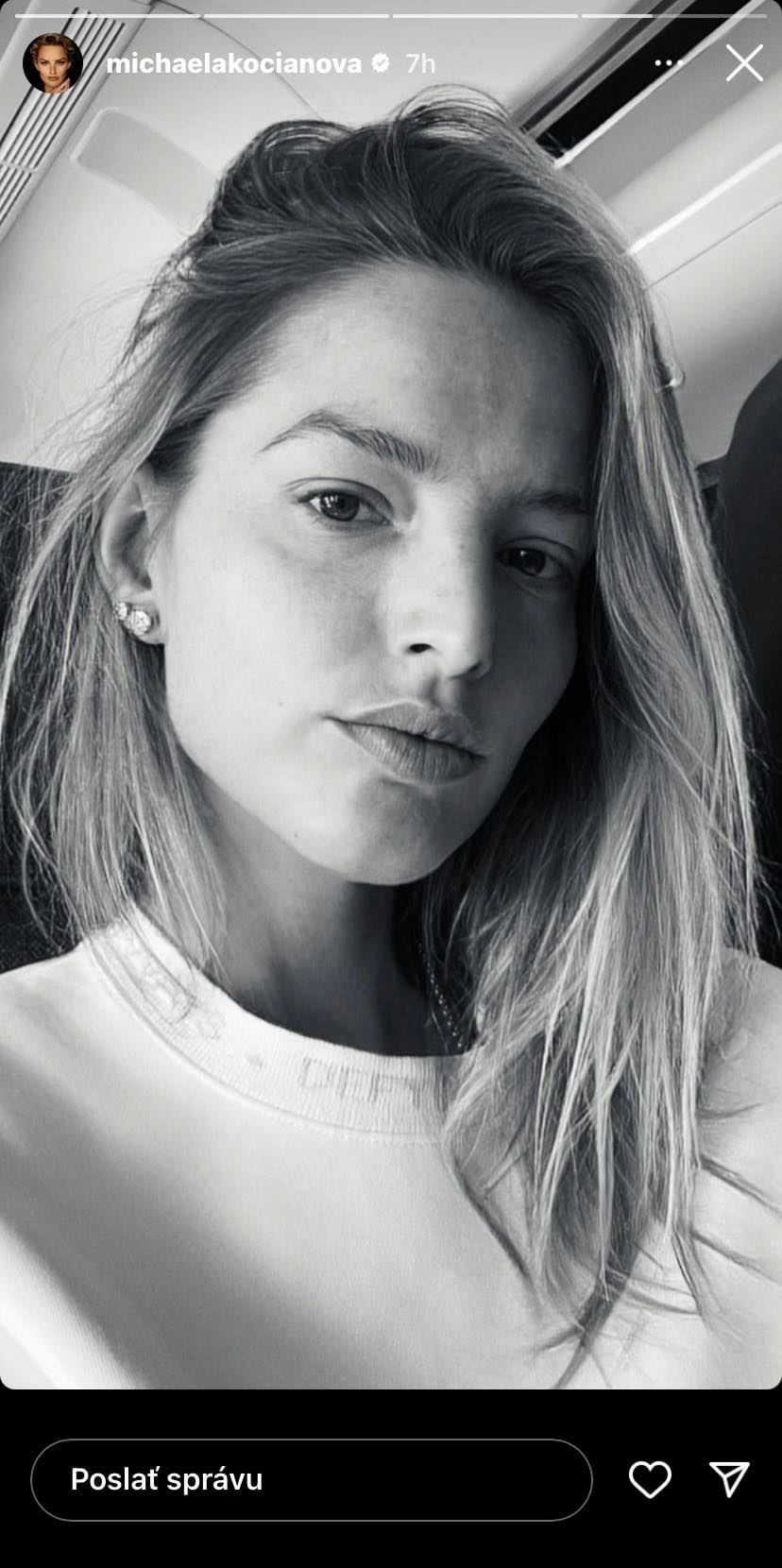 Topmodelka Michaela Kocianová.