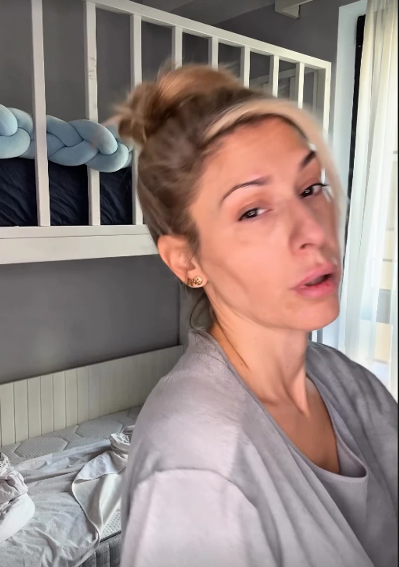 Kristina Radenković bez šminke