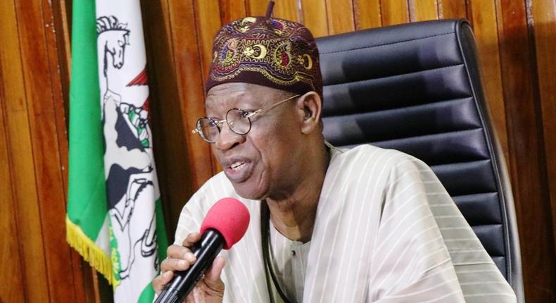 Minister of Information and Culture, Lai Mohammed [Twitter]