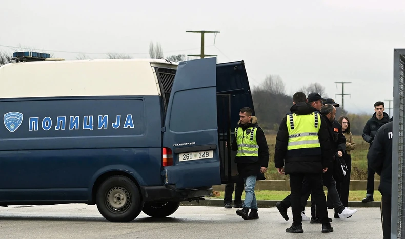 Severna Makedonija, policija