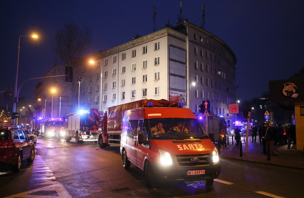 Straż Pożarna zakończyła akcję w miejscu wybuchu w Warszawie