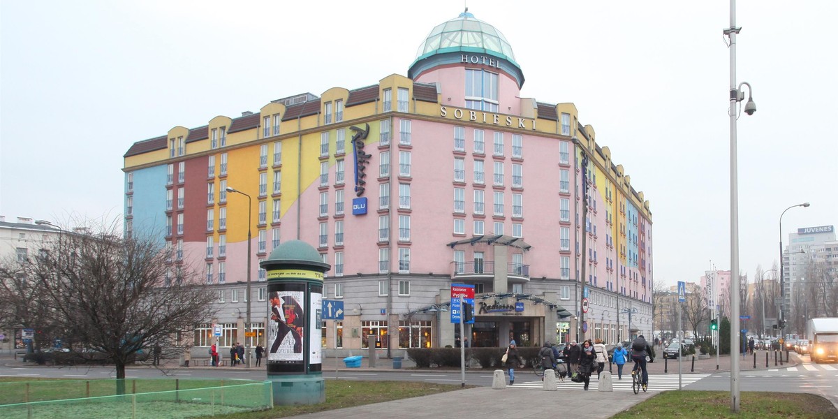 Hotel Sobieski już tak nie wygląda.