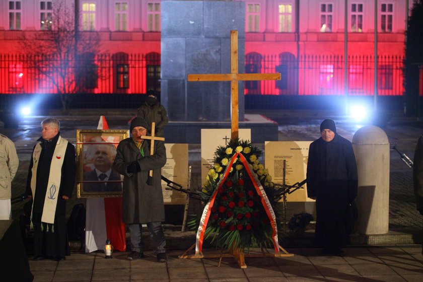 Obchody miesięcznicy smoleńskiej.