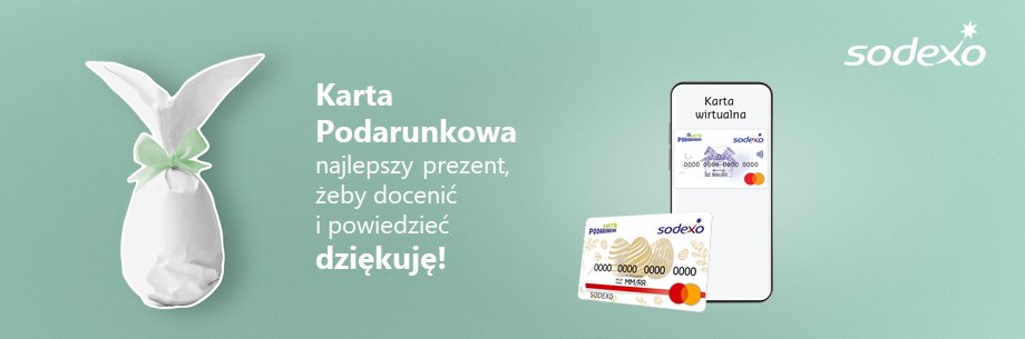 Karta Podarunkowa Sodexo działa niczym zastrzyk dodatkowych środków, wzmacniający pracowniczy portfel.