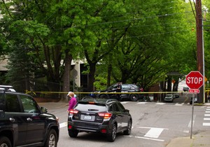 Policija kod atletskog kluba Maltnoma u Portlandu