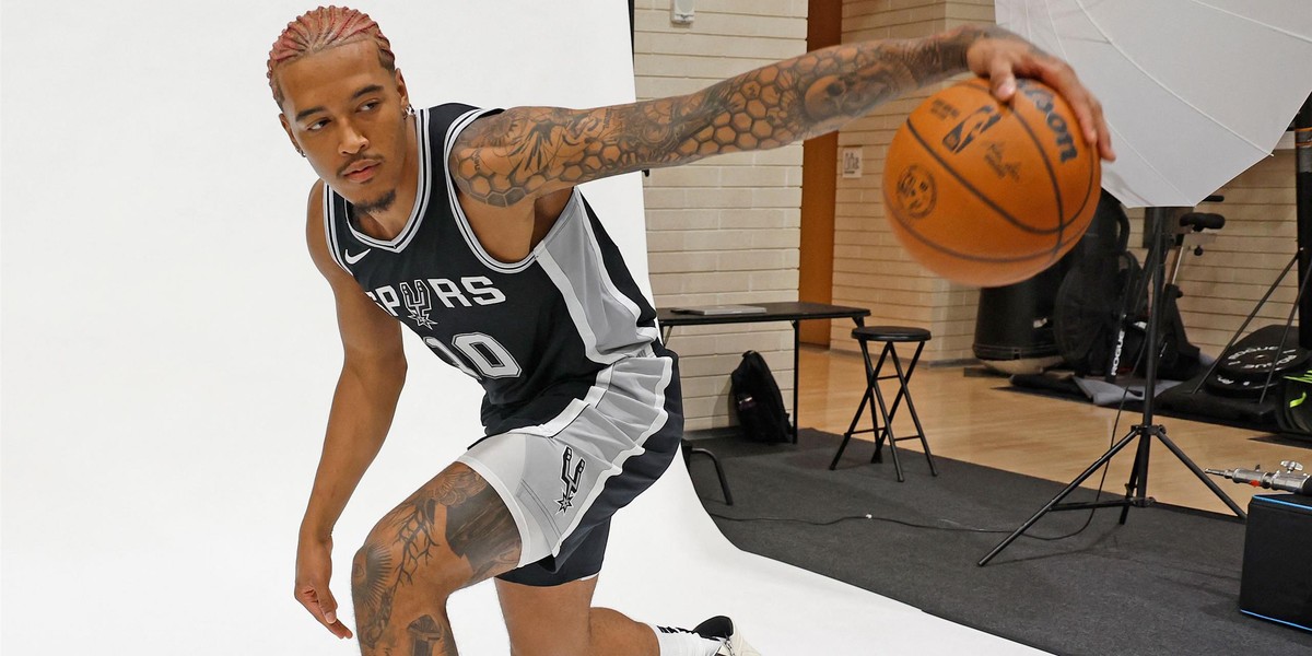 Jeremy Sochan gracz San Antonio Spurs i reprezentacji Polski.