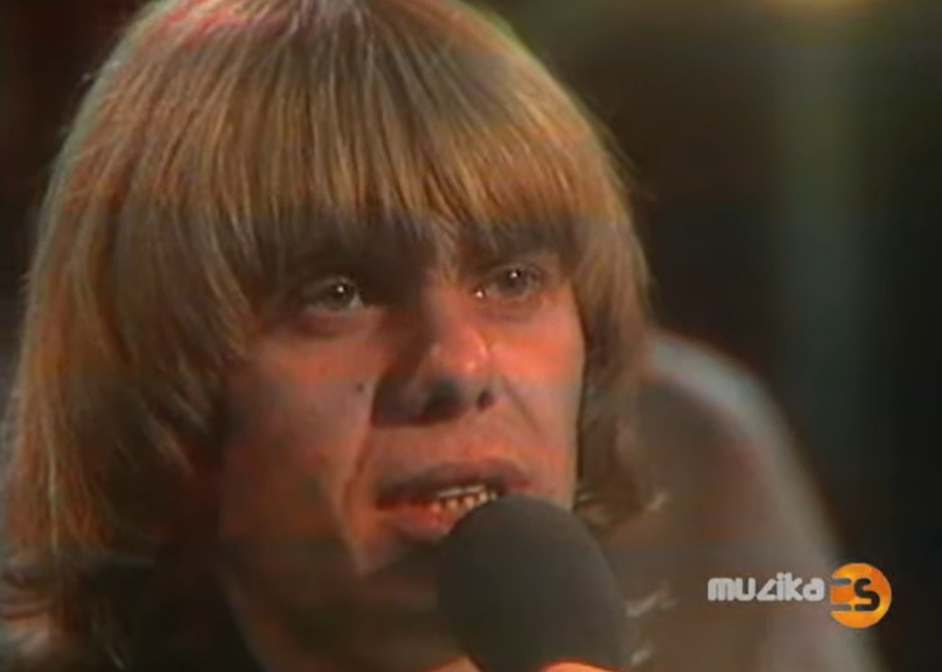 Český spevák Jiří Schelinger.