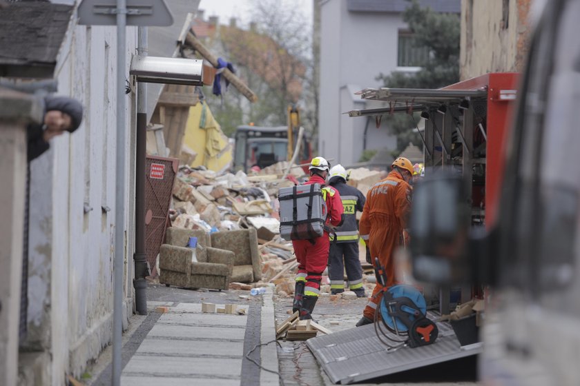 Świebodzice. Zawaliła się kamienica