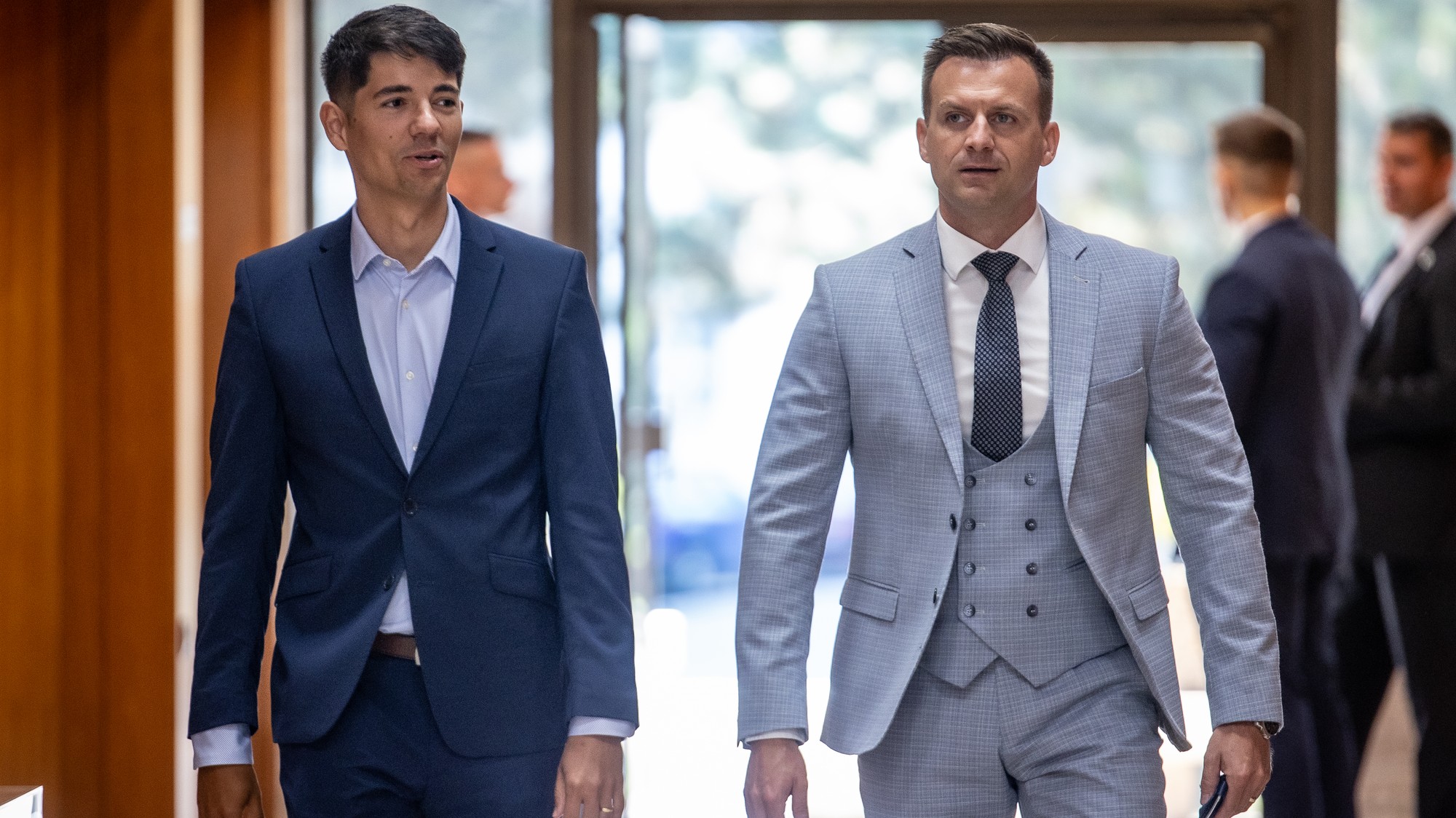 Erik Kaliňák a Juraj Gedra