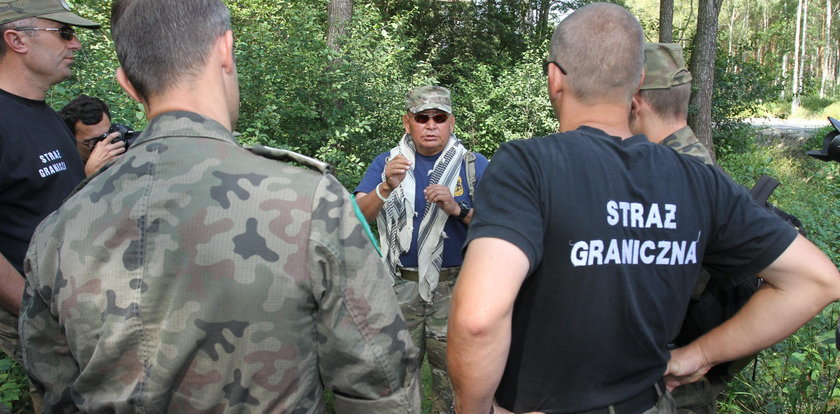 Wędrował tyłem przez zieloną granicę. Chciał zmylić strażników