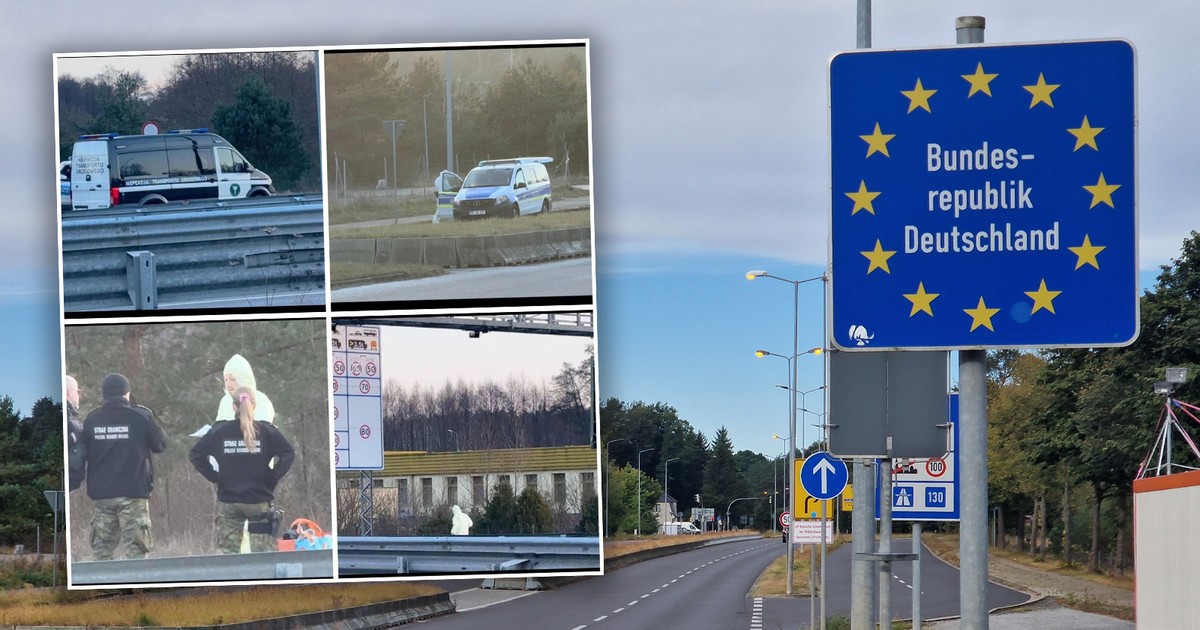 Nietypowy migrant na granicy polsko-niemieckiej. Specjalny kombinezon był niezbędny