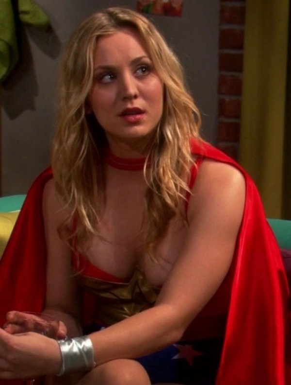 Kaley Cuoco jako Penny w serialu "Teoria Wielkiego Podrywu"