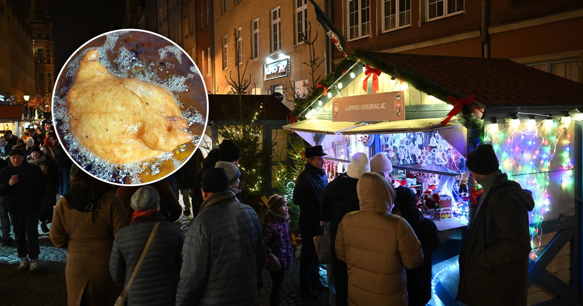 Kulinarny hit jarmarku w Gdańsku. Nazwa tego dania budzi rozbawienie, ale może też zawstydzać