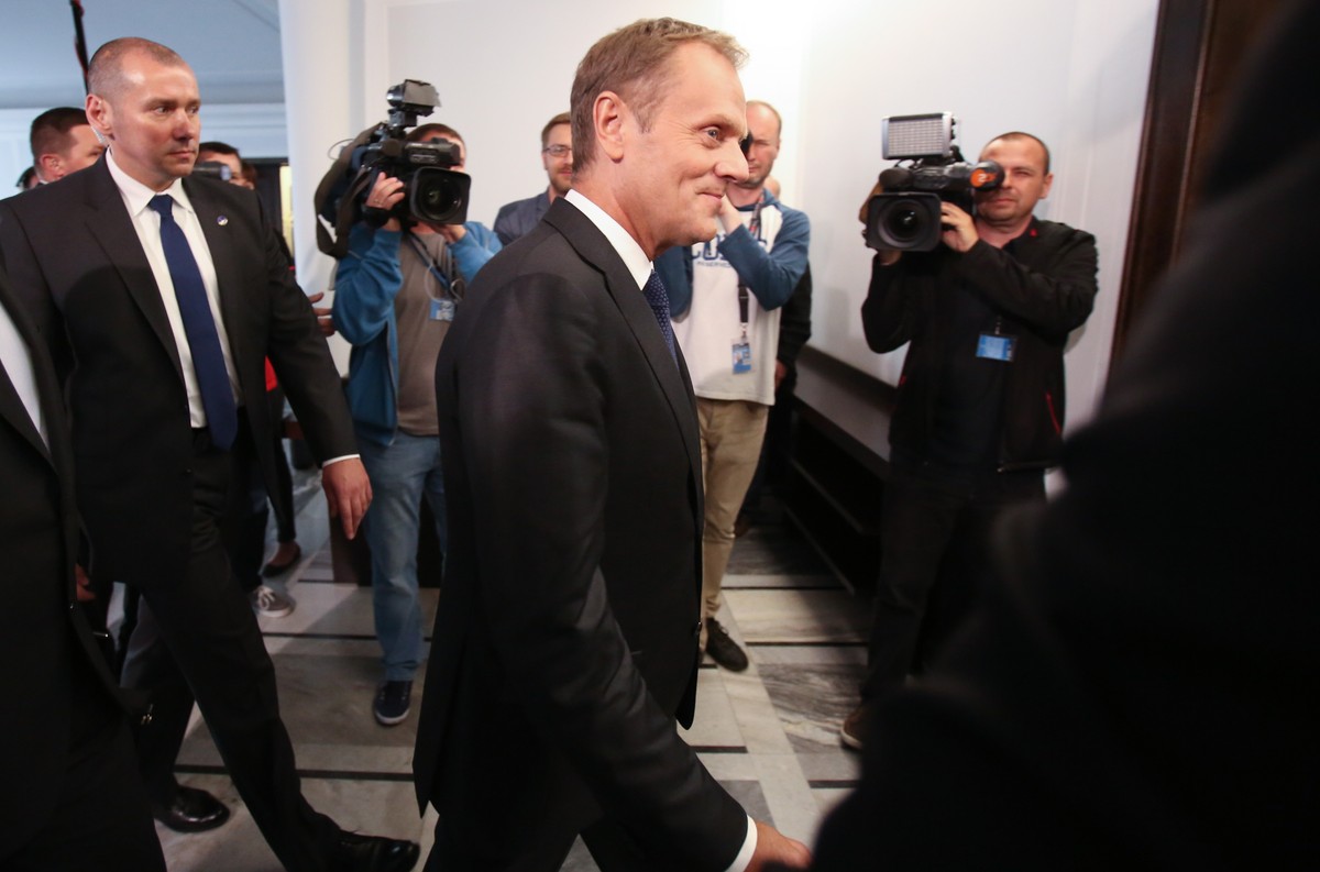 Premier Donald Tusk w Sejmie