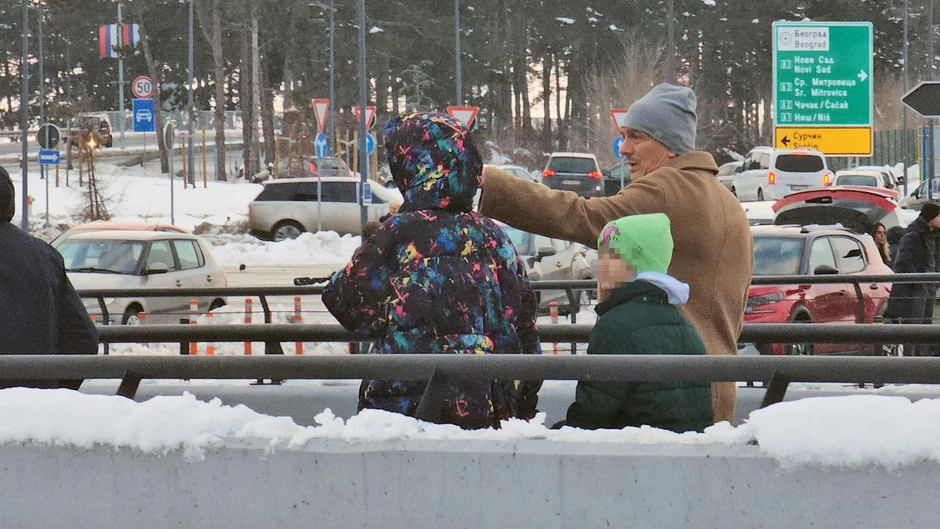 Bane Tomašević sa porodicom