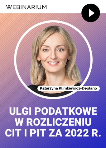 Webinarium ulgi podatkowe